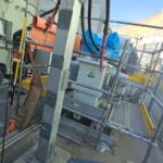 trabajos de aislación eléctrica en parque eólico