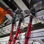 trabajos eléctricos en zanja media tensión